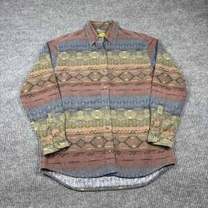 Cabelas For Womens Shirt Women's S Southwest Aztec Print Flannel Button Up
